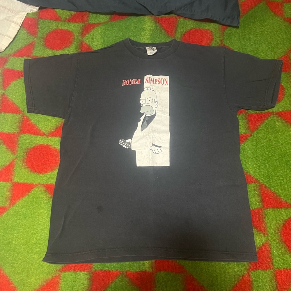 Homer simpson scarface tshirt
